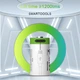 Аккумулятор SUNROZ CR123A (CR123, 123A, 123, 16340) с разъемом TYPE-C, Green (A-15295i) - изображение 4