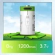 Аккумулятор SUNROZ CR123A (CR123, 123A, 123, 16340) с разъемом TYPE-C, Green (A-15295i) - изображение 9