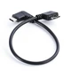 Кабель переходник eXpert OTG угловой USB Type-C 3.1 - Micro USB Type B 3.0 (M/M), 27 см (A-48719) - изображение 1
