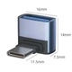 Переходник eXpert адаптер угловой Type-С Male - USB 3.1 Female OTG Blue Metal (A-48715) - изображение 4