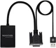 Переходник Promate ProLink-V2H HDMI - VGA + USB Black (prolink-v2h.black) - изображение 1