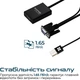 Переходник Promate ProLink-V2H HDMI - VGA + USB Black (prolink-v2h.black) - изображение 4