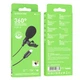 Микрофон-петличка BOROFONE BFK11 Elegant lavalier Lightning/2m, Black - изображение 8