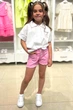 Блузка Escabel Kids 164 см Белый (2125000843209) - изображение 4