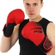 Перчатки боксерские на липучке Zelart Fistrage 9734 размер 12 унций Red-Black - изображение 8