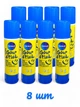 Упаковка Клей-карандаш Centrum Lite 805038 PVA 9 г х 8 шт (2000998479541) - изображение 4