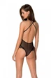 Еротичне боді Passion DOLLY BODY, XXL/XXXL, black, з відкритими чашками - изображение 2