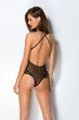 Еротичне боді Passion DOLLY BODY, XXL/XXXL, black, з відкритими чашками - изображение 6