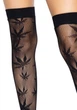 Панчохи сіточкою з орнаментом чорні Leg Avenue 420 Net - зображення 3