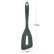 Лопатка з отвором Fissman CHEF's TOOLS 27,5 см колір авокадо 1472 - зображення 2