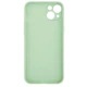 Чехол Fiji Style для Apple Iphone 15 Plus силикон бампер с защитой блока камер фисташковый - изображение 2