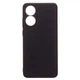 Чохол Fiji Style для Oppo A78 (CPH2565) силікон бампер із захистом блоку камер чорний - зображення 1