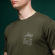 Футболка Basic Military T-Shirt. HMMWV. Cotton, олива. Розмір XL - зображення 3