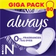 Упаковка Ежедневных прокладок Always Daily Fresh Normal Без запаха 80 шт + 80 шт (8700216461719_1) - изображение 2
