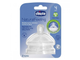 Соска силіконова Natural Feeling перемінний потік, Chicco, 81035.20 - зображення 2