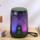 Портативна колонка TG652 5W з RGB підсвічуванням та ремінцем, колонка з аккумулятором блютуз. Цвет: зелений(ws53622)(WB) - зображення 2