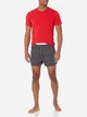 Пижама (футболка + шорты) мужская хлопковая Calvin Klein 650180747 XL Красный/Черный (1159805046) - изображение 1