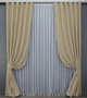 Комплект готовых штор VR-Textil Блэкаут Midnight № 1222ш Кремовый 150х290 см 2 шт (33-0058) - изображение 2