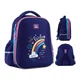 Рюкзак GoPack Education Cute Rainbow "Райдуга" 38х28х13 см темно-синій (GO24-165M-1) - зображення 2
