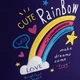 Рюкзак GoPack Education Cute Rainbow "Райдуга" 38х28х13 см темно-синій (GO24-165M-1) - зображення 13