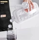 Портативна силіконова форма для льоду у вигляді пляшки 2 в 1 ICE CUBE TRAY складана на 17 кульок - зображення 4