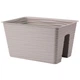 Горщик для поручнів Form-Plastic Sahara-27 8,35 л сірий (4450-055) - зображення 1