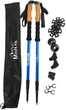 Треккинговые палки Moltis Relax MR-140 с системой Antishock, насадками и чехлом Blue (4820284470285) - изображение 2