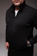 Спортивний костюм чоловічий БАТАЛ чорний Casual Big Size 2240 чор 6XL - зображення 6