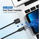 Адаптер UGREEN US282 для мобильных телефонов Micro USB to Type-C шнурок, адаптер-конвертер USB Type-C для Xiaomi, Redmi, Oppo, Vivo Grey (50590) - изображение 8