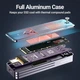 Кишеня для SSD JEYI i9X Visual Smart M.2 із сенсорним екраном та RGB, USB 3.2 Gen 2, 10 Гбіт/с, 2280 NVMe/PCIe, NGFF/SATA Gray - зображення 10