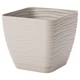 Горшок для цветов Form-Plastic Sahara мини Квадро-23 7,5 л серый (3650-055) - изображение 1