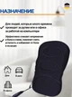 Массажная накидка на кресло с подогревом Body Massage Cushion 3 зоны, 7 режимов + Пульт - изображение 3