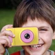 Дитячий цифровий фотоапарат з відеозйомкою Camera V7 екран 2", 4 ігри, редактор фото Жовтий з рожевим - зображення 7