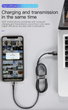 Кабель для Айфона Baseus iPhone lightning 0,5 м з підсвічуванням Чорний - зображення 9