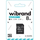 Карта памяти microSDHC, 8Gb, Class10, Wibrand, sd адаптер (wicdhc10/8gb-a) - изображение 2