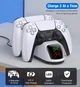 Док Станция для PlayStation 5 PS5 DualSense DualSense Edge Белый - изображение 2