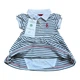 Детское боди - платечко ZEYNO&MEMO organic cotton wear (Турция) 80 см Белый в полосочку (0616) - изображение 3