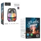 Портативная колонка Hoco BS58 Crystal 10W Беспроводная Bluetooth акустика с RGB подсветкой / TWS - изображение 6
