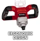 Міксер будівельний акумуляторний TE-MX 18LI - Solo PXC 18В Einhell (2000003416127) - зображення 3