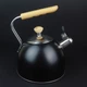 Чайник Husla со свистком 2.5 л Black (73908) - изображение 5