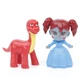 Набор фигурок Хагги Вагги, Киси Миси, Поппи и т.д. Huggy Wuggy Poppy playtime игрушки детские 6 шт 7-11 см - изображение 4