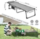 Раскладушка KingCamp Folding Chaise Lounge Chairs Grey (KC2419_GREY) - изображение 4