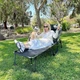 Раскладушка KingCamp Folding Chaise Lounge Chairs Black (KC2419_BLACK) - изображение 4