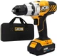 Дрель-шуруповерт аккумуляторная JCB 2.4 A, 45 Нм (JCB-18DD-2X-E) - изображение 1