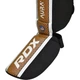 Захист гомілки та стопи RDX SHIN INSTEP AURA PLUS T-17 Black Golden L - изображение 5