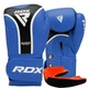 Боксерські рукавиці RDX AURA PLUS T-17 Blue/Black 10 унцій + Капа у подарунок - изображение 1