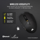 Mysz Corsair Scimitar Elite RGB Wireless/USB Black (CH-9314311-EU) - obraz 9