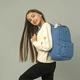 Рюкзак GoPack Teens GO24-147M-3 460 г 40x27.5x11 см синій - зображення 9