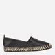 Espadryle damskie skórzane Tommy Hilfiger thifw0fw07720bds 37 Czarne (8720646908295) - obraz 3