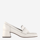 Loafersy damskie skórzane Hogl hog7104333-0200 38 Białe (9010849088320) - obraz 1